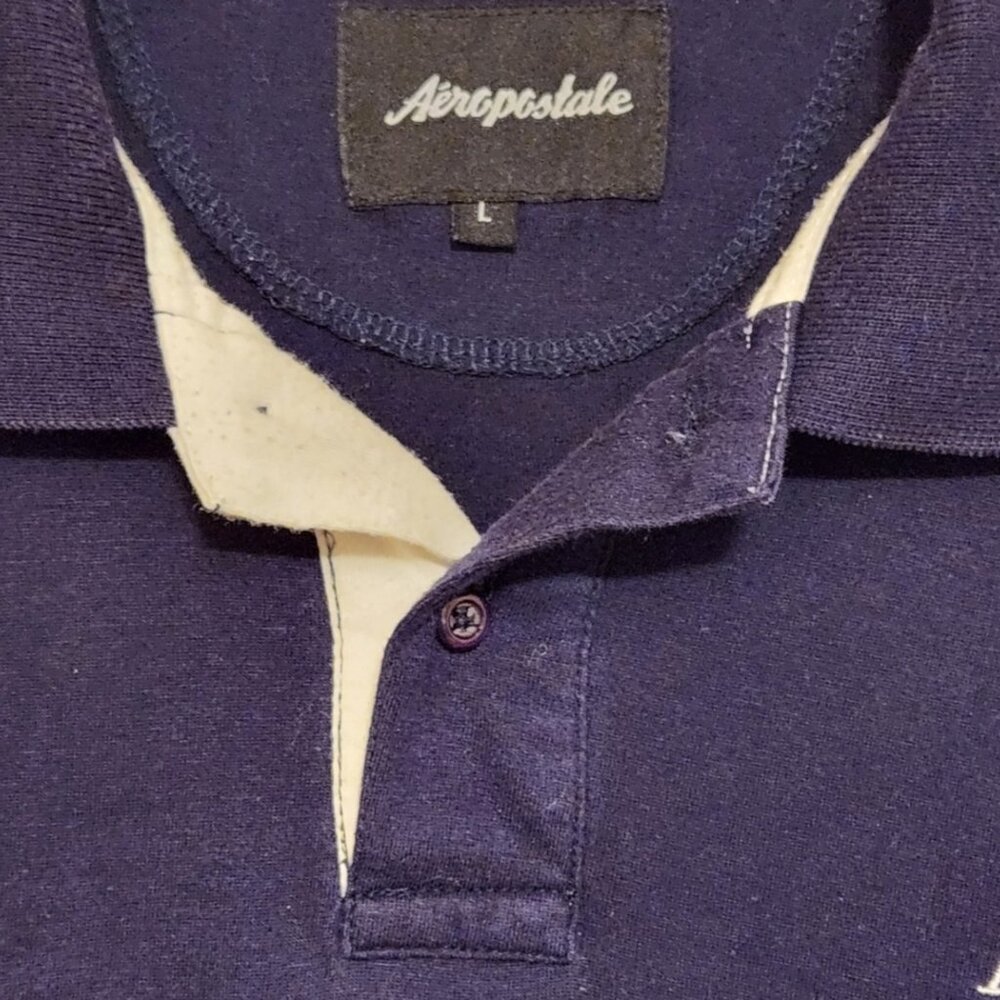 Aeropostale Men's Polo Shirt - Picture 2 of 3